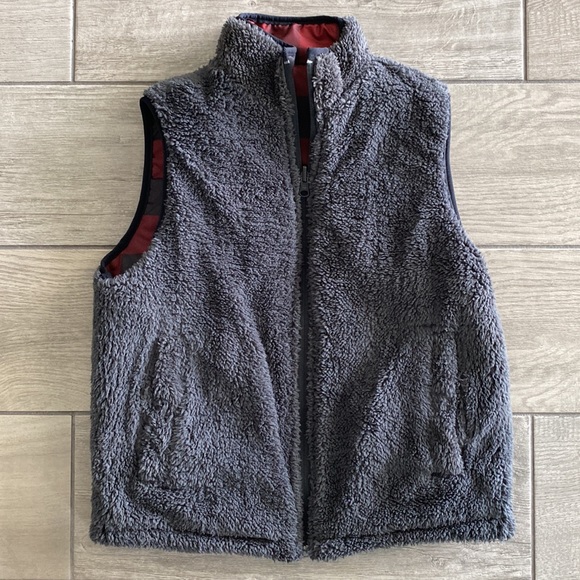 Buffalo David Bitton Boys Reversible Vest & Pullover/Sweatshirt - Set of 2 - Picture 5 of 12